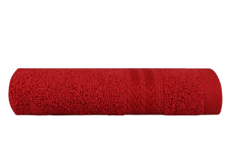 Asciugamano Carlsbad, 30x50 cm, Rosso