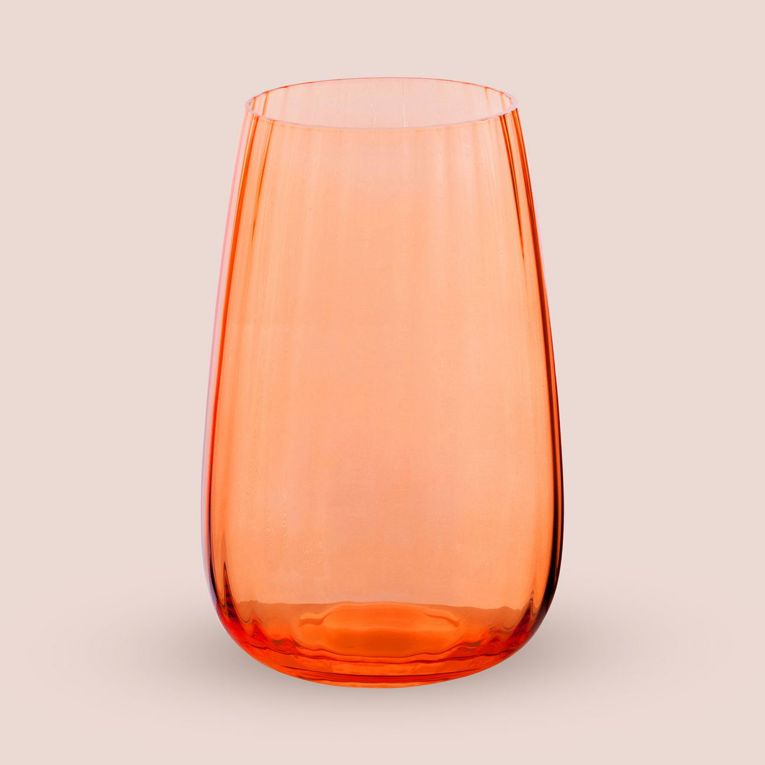 Bicchieri Arancione 600 ml Adatto per Lavastoviglie, - Nigapari