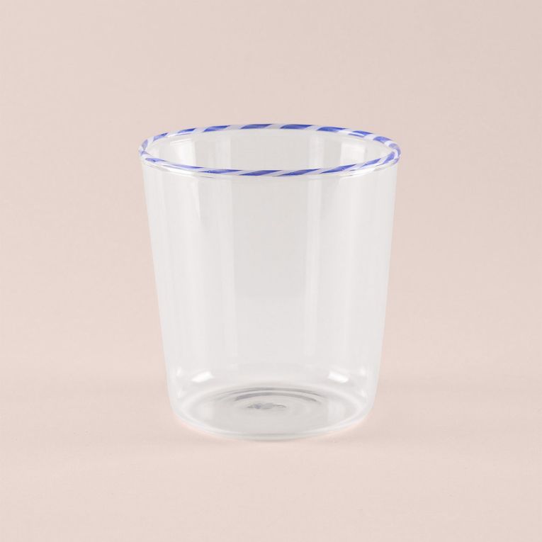 Bicchieri blu 320 ml Adatto per Lavastoviglie, - Nihali