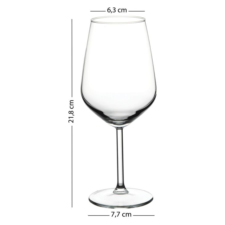 Bicchieri Trasparente oro set da 4 490 ml Colore Struttura oro, - Nenipaka