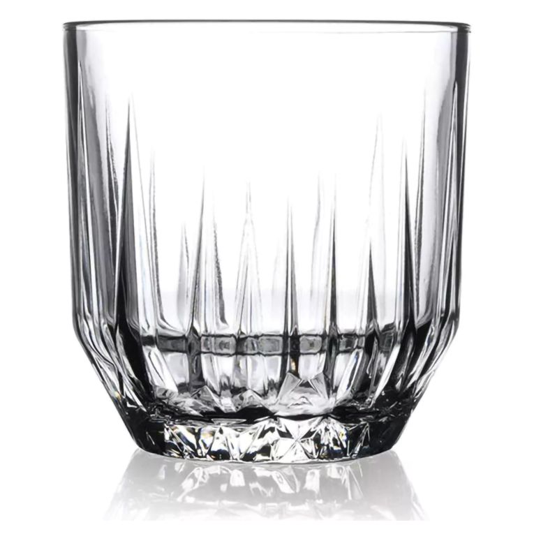 Bicchieri Trasparente set da 3 300 ml Adatto per Lavastoviglie, - Pati