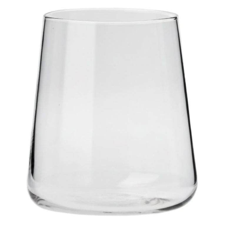 Bicchieri Trasparente set da 4 420 ml Adatto per Lavastoviglie, - Nenaso