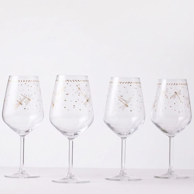 Bicchieri Trasparente set da 4 490 ml, - Nerali