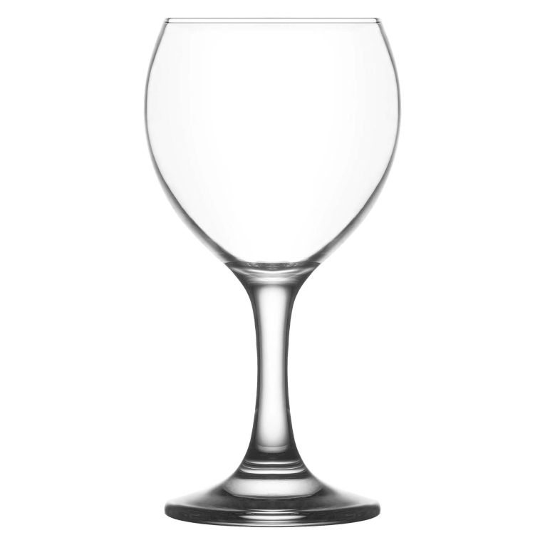 Bicchieri Trasparente set da 6 210 ml Adatto per Lavastoviglie, - Radabali