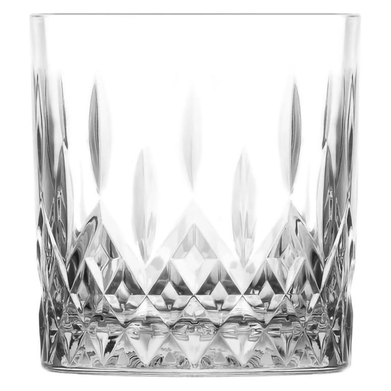 Bicchieri Trasparente set da 6 330 ml Adatto per Lavastoviglie, - Patomi