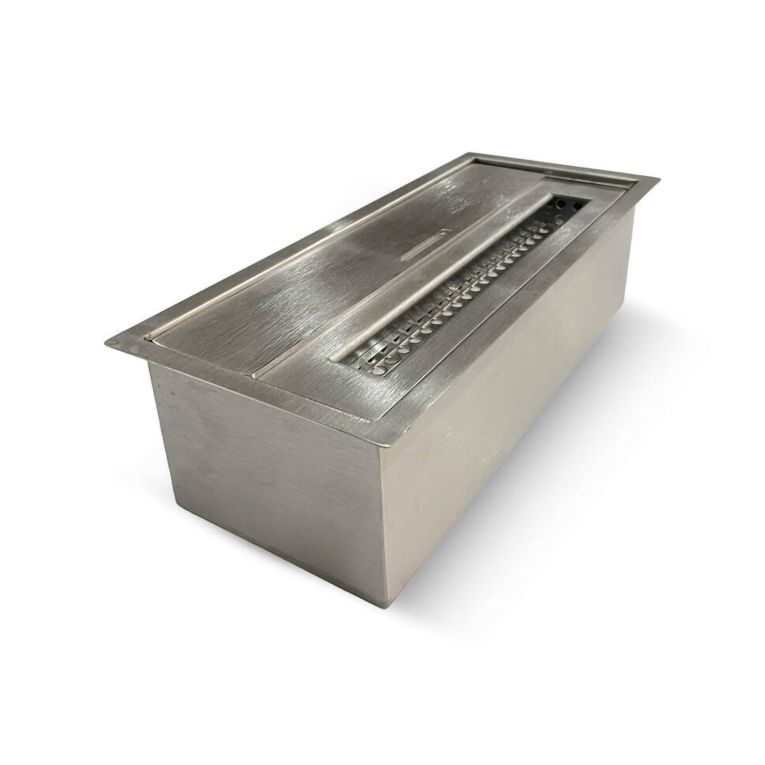 Bruciatore Aquara, 13x30 h9 cm, Argento