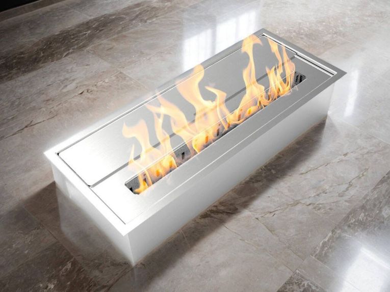 Bruciatore Arosio, 19x46 h10 cm, Argento