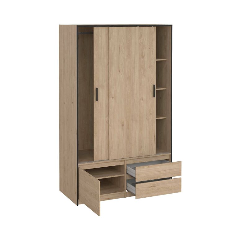 Cabina armadio 3 ante rovere 121x200h cm - Bedollo