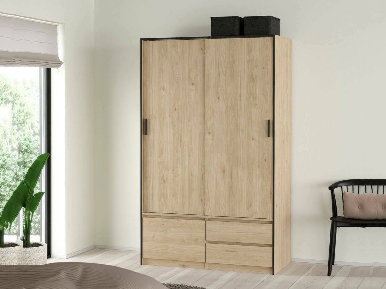 Cabina armadio 3 ante rovere 121x200h cm - Bedollo