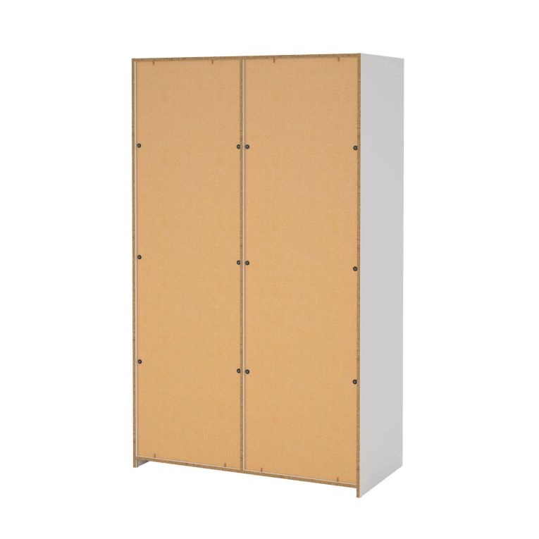 Cabina armadio classica bianca 118x200h cm - Ethelfleda