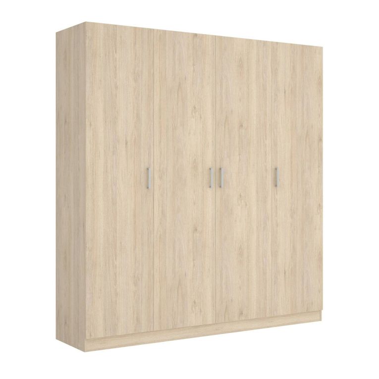 Cabina armadio con ripiani regolabili rovere 200x215h cm - Persefone