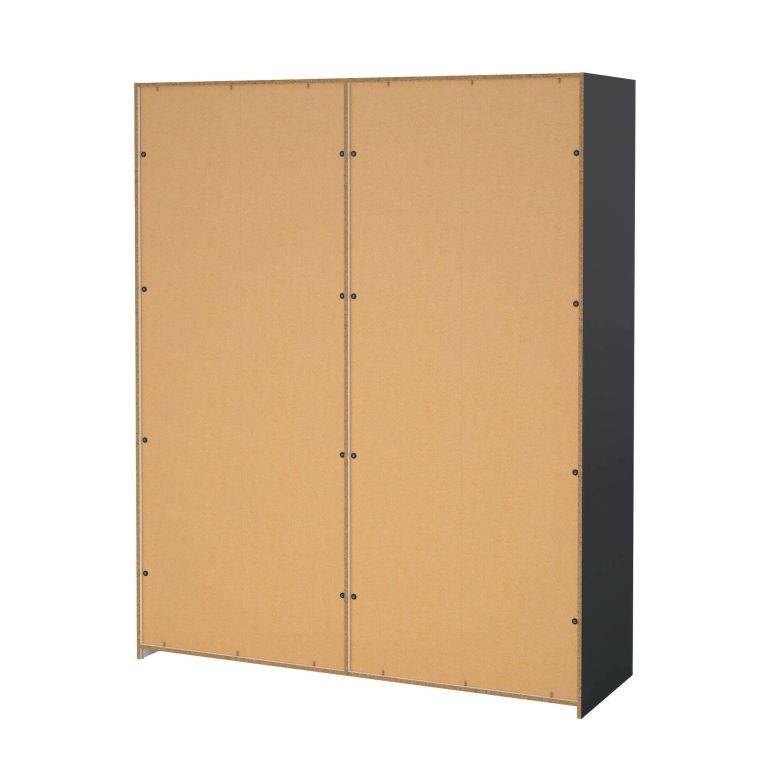 Cabina armadio salvaspazio grigia 178x220h cm - Hagupit