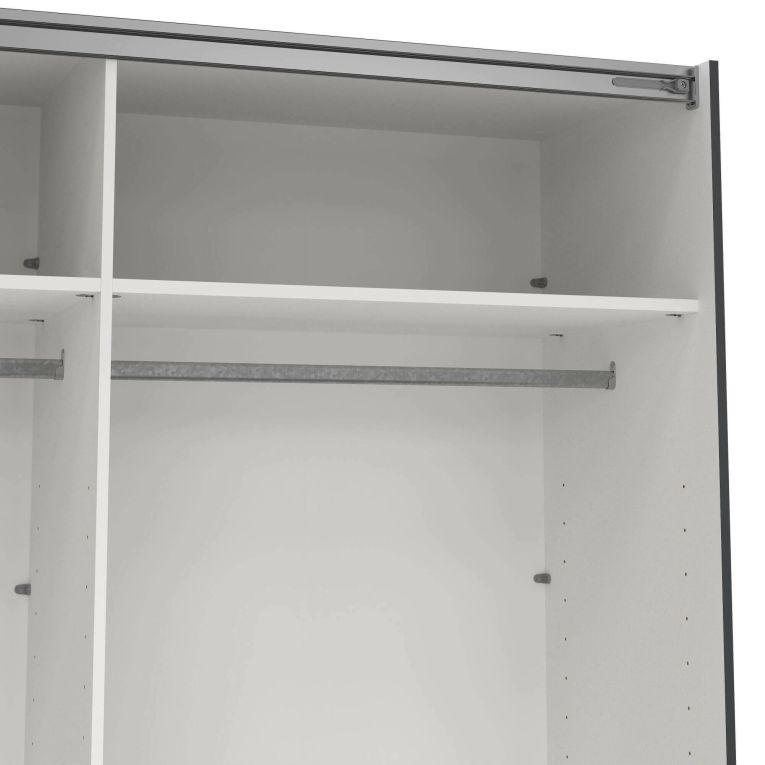 Cabina armadio salvaspazio grigia 178x220h cm - Hagupit