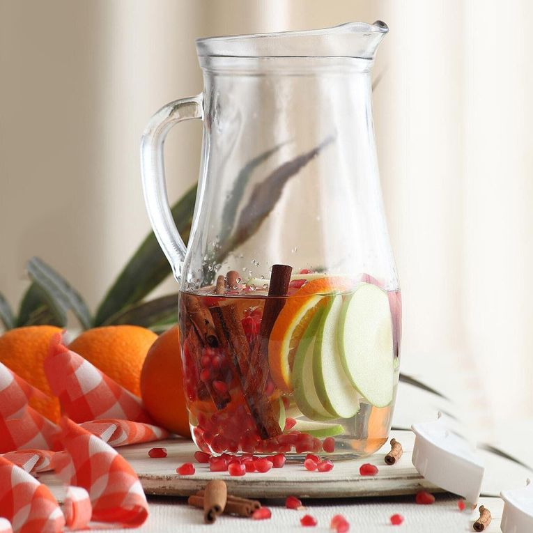 Caraffa Trasparente 1800 ml Adatto per Lavastoviglie, - Radaraha
