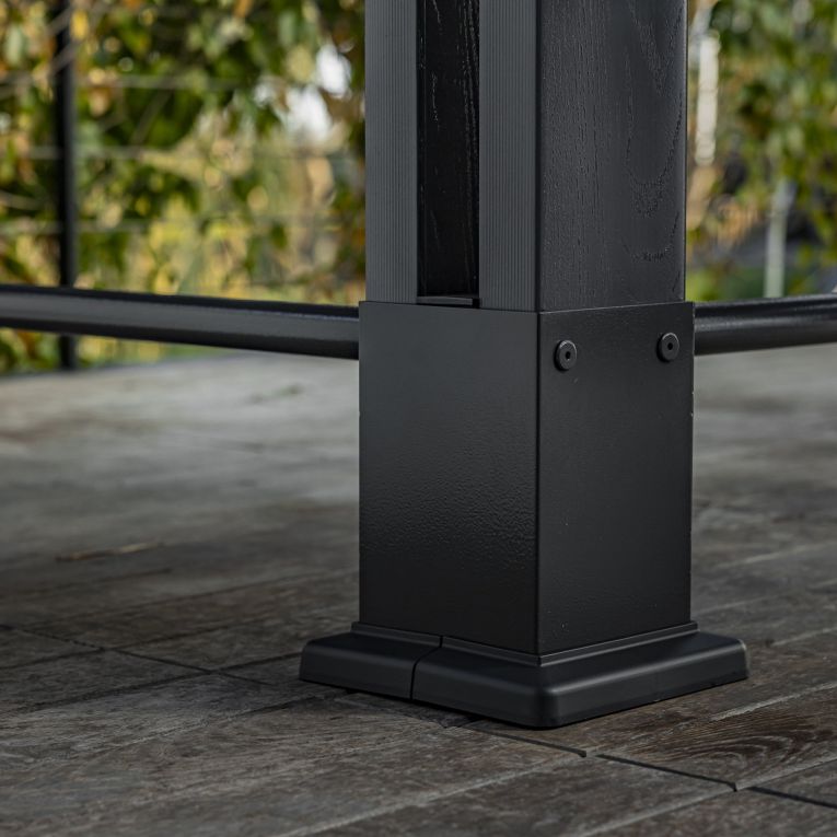 Casetta da Giardino Marrone Noce Chiosco bar Sfumatura Colore Struttura Noce 230x200x238h cm, - Ketchum