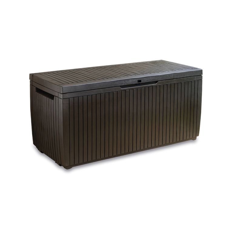 Cassapanca da esterno 123x53x57h cm marrone - Burlington