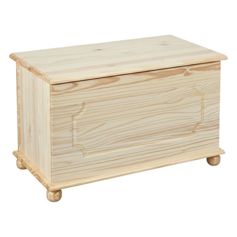 Cassapanca Marrone Naturale 89x53x47h cm - Tires