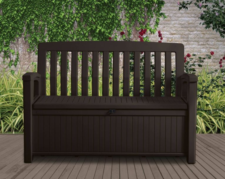 Cassapanca outdoor Goderich, 133x61 h89 cm, Antracite