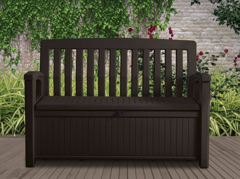 Cassapanca outdoor Goderich, 133x61 h89 cm, Antracite