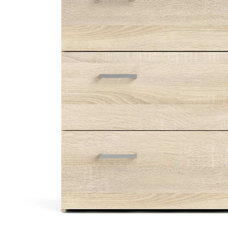 Cassettiera 3 cassetti quercia 74x69h cm - Adal