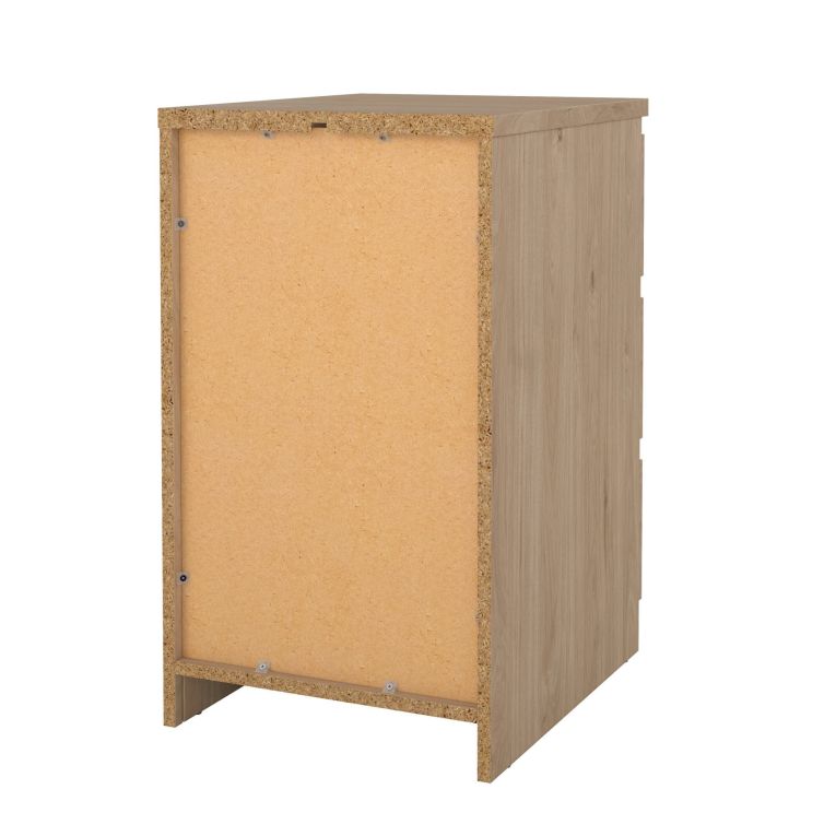 Cassettiera 3 cassetti rovere 50x70h cm - Accudino