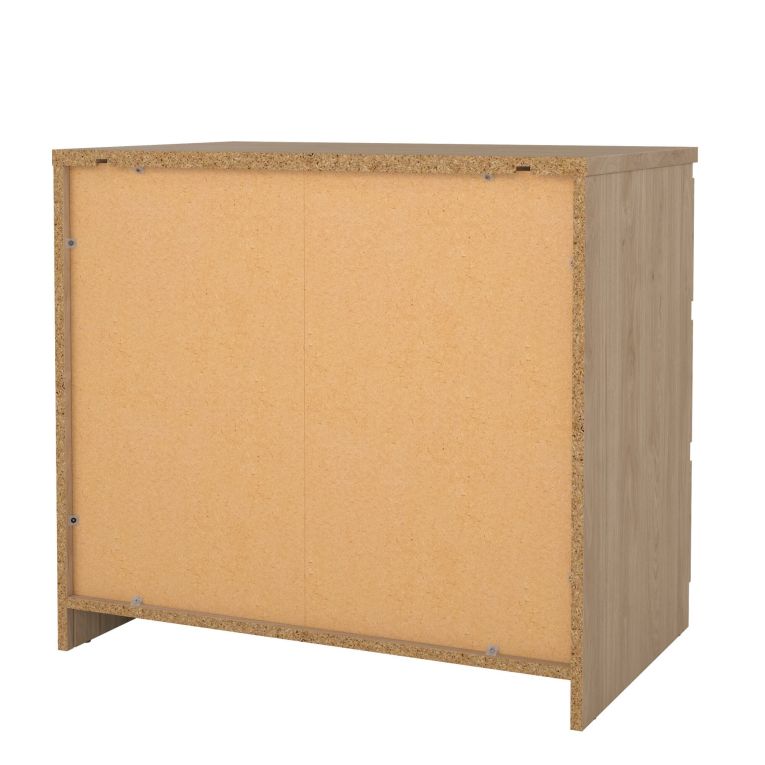 Cassettiera 3 cassetti rovere 77x68h cm - Kajiki