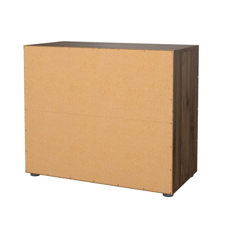 Cassettiera 4 cassetti noce 80x68h cm - Arwen