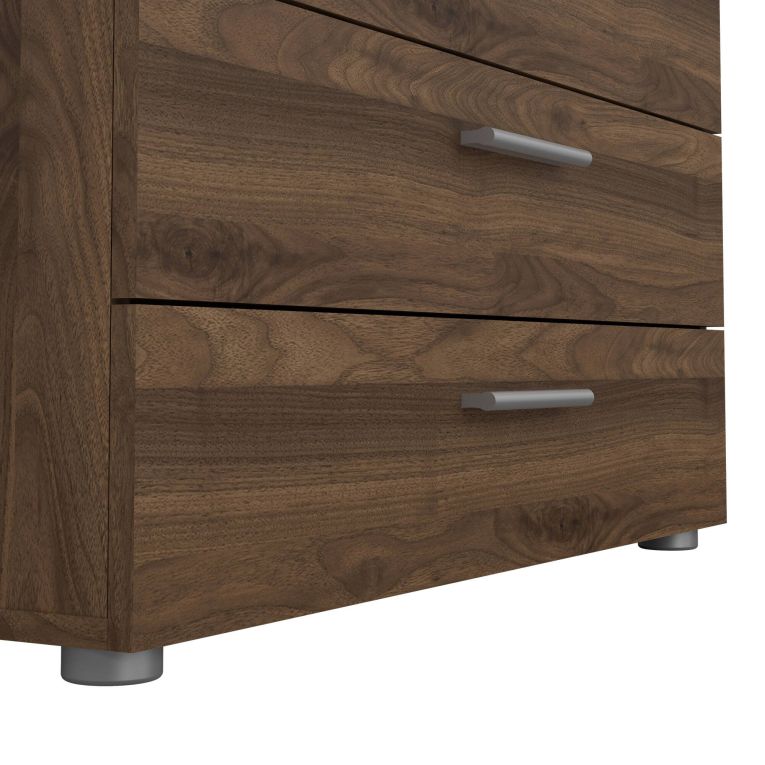Cassettiera 4 cassetti noce 80x68h cm - Arwen