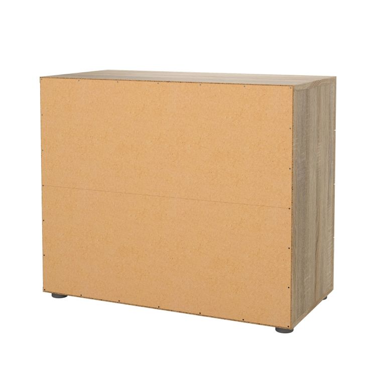 Cassettiera 4 cassetti quercia 80x68h cm - Arwen