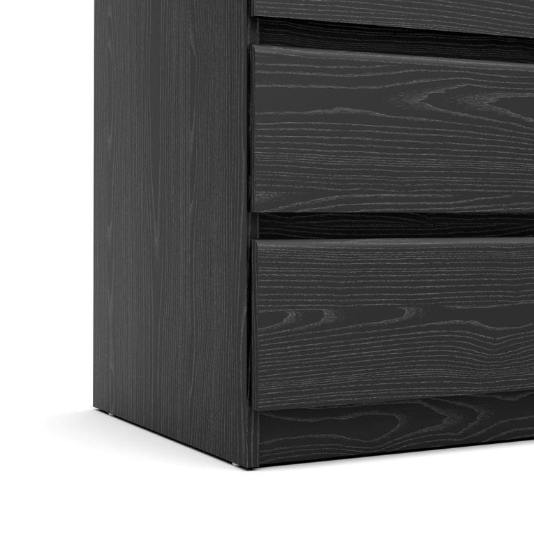 Cassettiera 6 Cassetti Apertura Scorrevole 153.6x50x70.1h cm, Chiusura Scorrevole