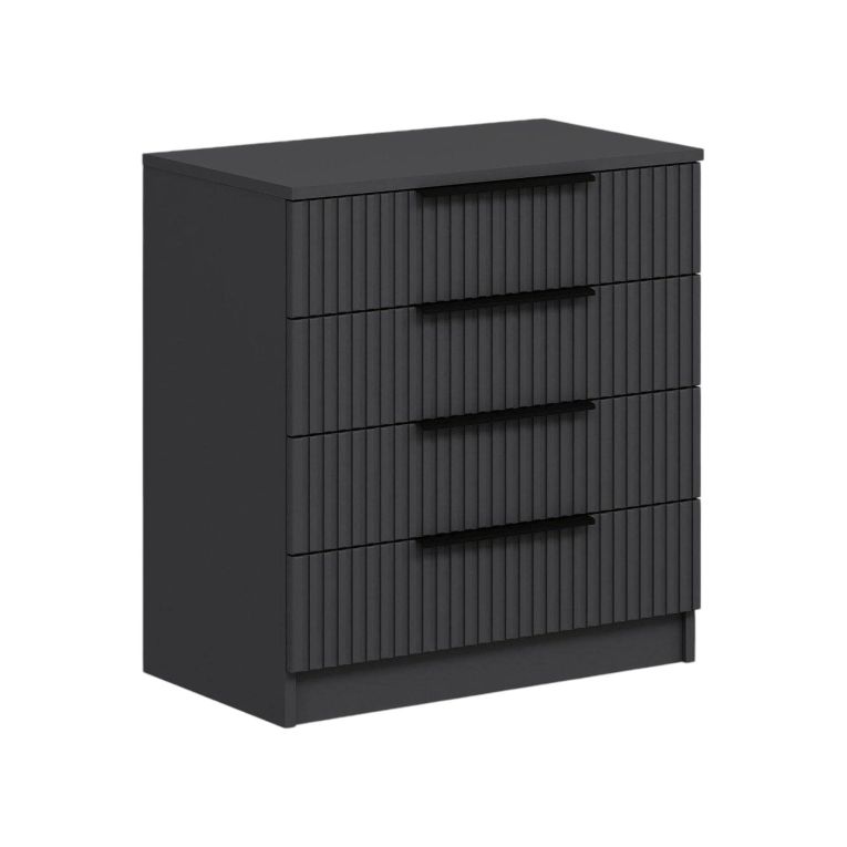 Cassettiera 7 cassetti antracite 72x77h cm - Vicente