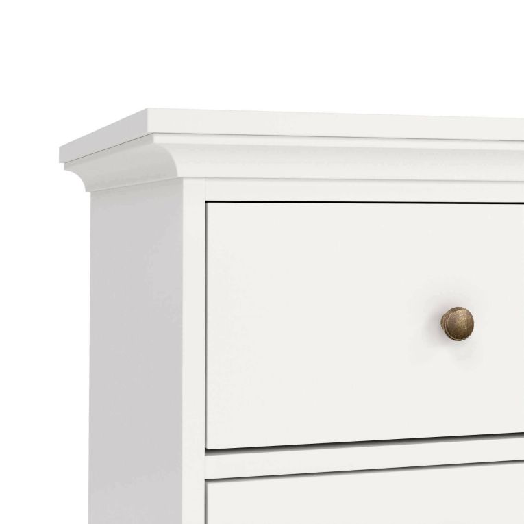 Cassettiera 8 cassetti bianca 183x86h cm - Asiagela