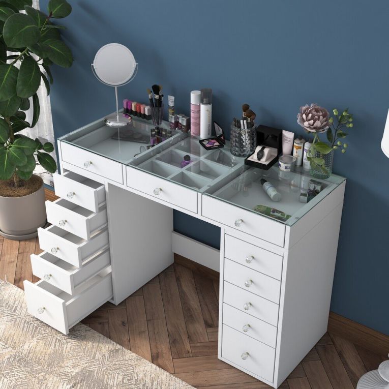 Cassettiera Aldara, Settimino multiuso, Comò camera da letto, Mobile con cassetti, 120x45 h80 cm, Bianco