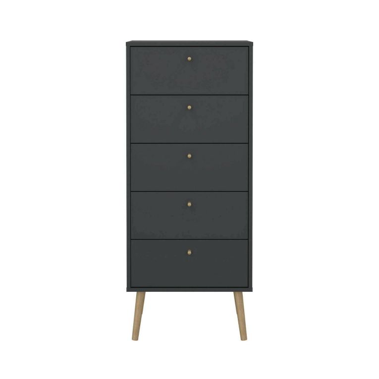 Cassettiera alta grigia 50x120h cm - Yaounde