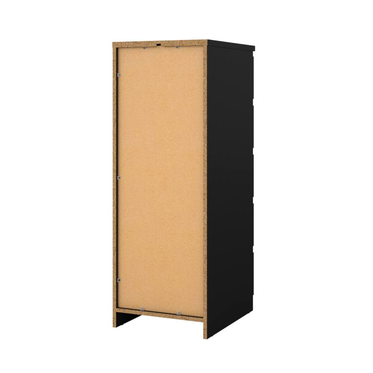 Cassettiera alta nera 50x111h cm - Achaldi