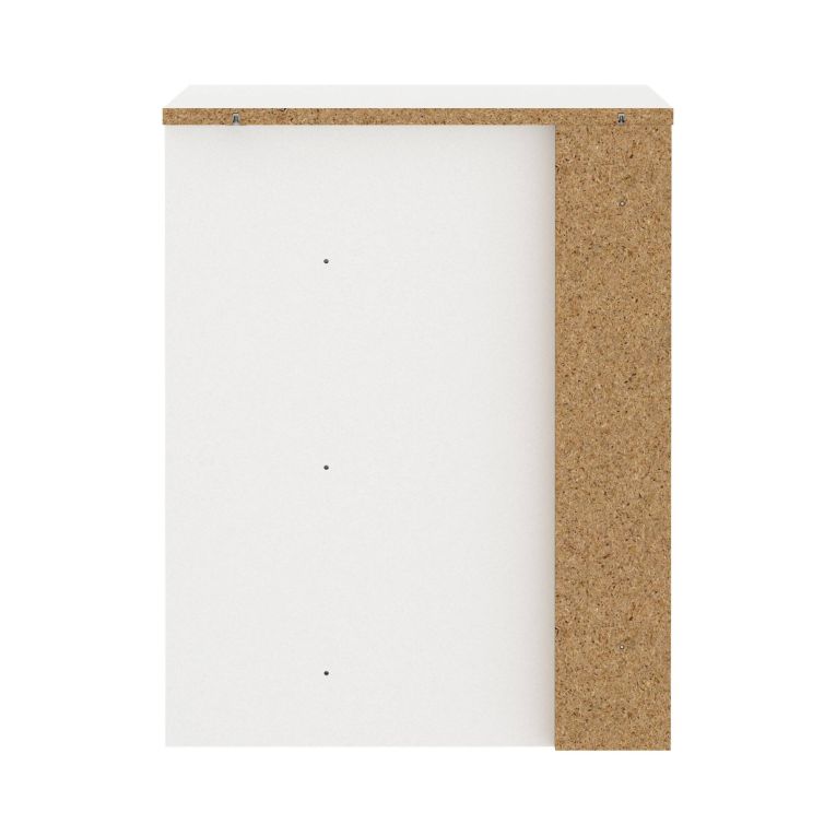 Cassettiera con maniglie bianca 87x69h cm - Boulogne