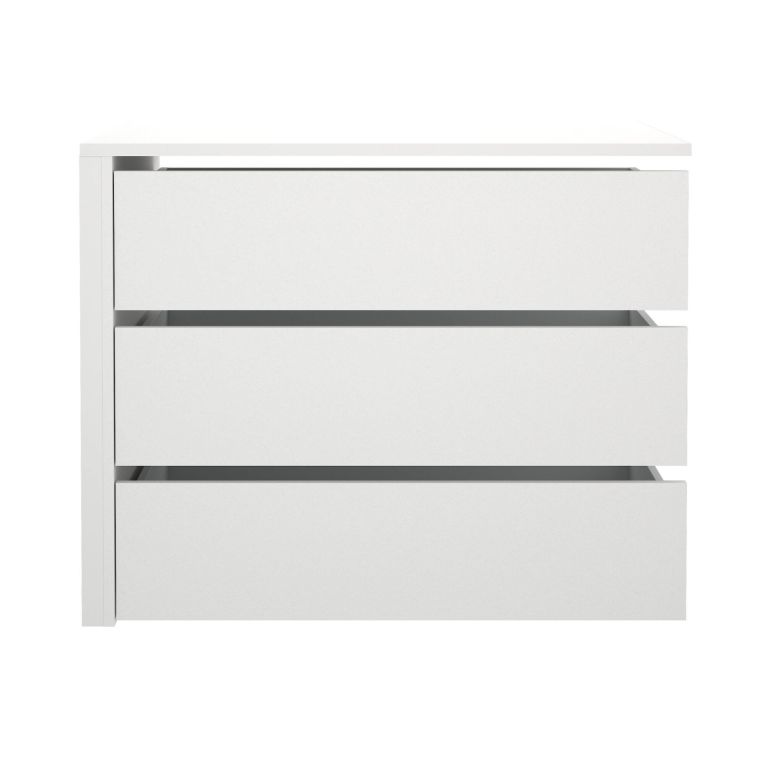 Cassettiera con maniglie bianca 87x69h cm - Boulogne