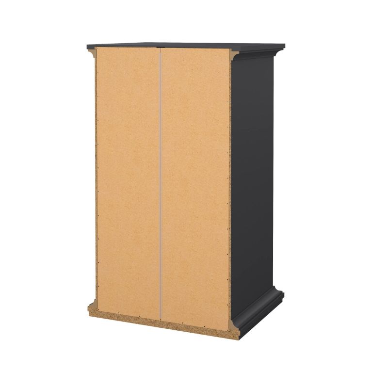 Cassettiera con maniglie grigia 62x104h cm - Pechino