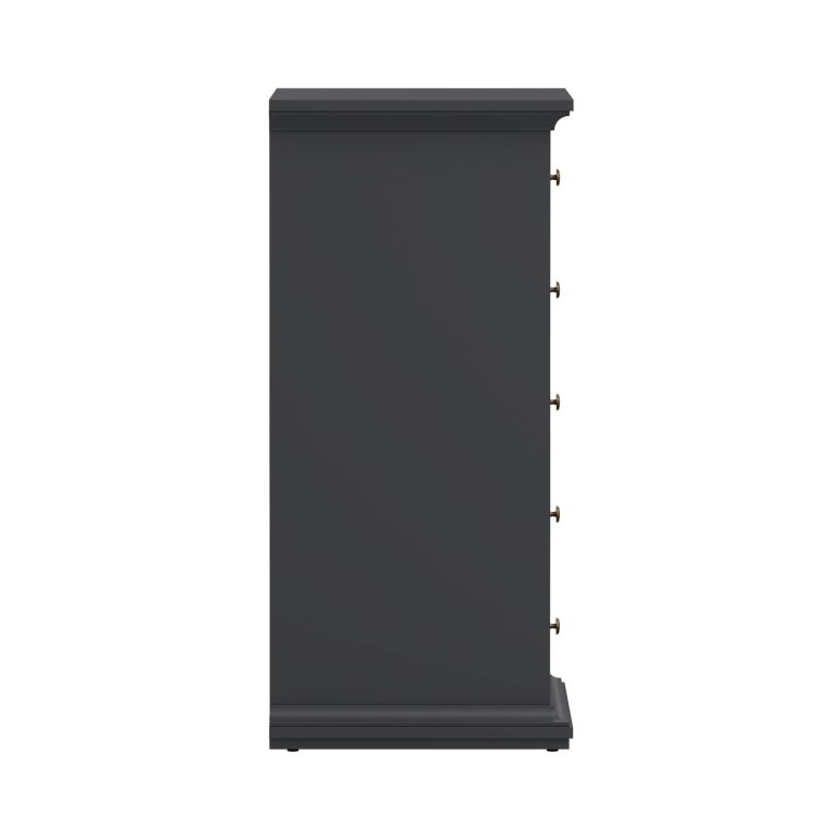 Cassettiera con maniglie grigia 62x104h cm - Pechino
