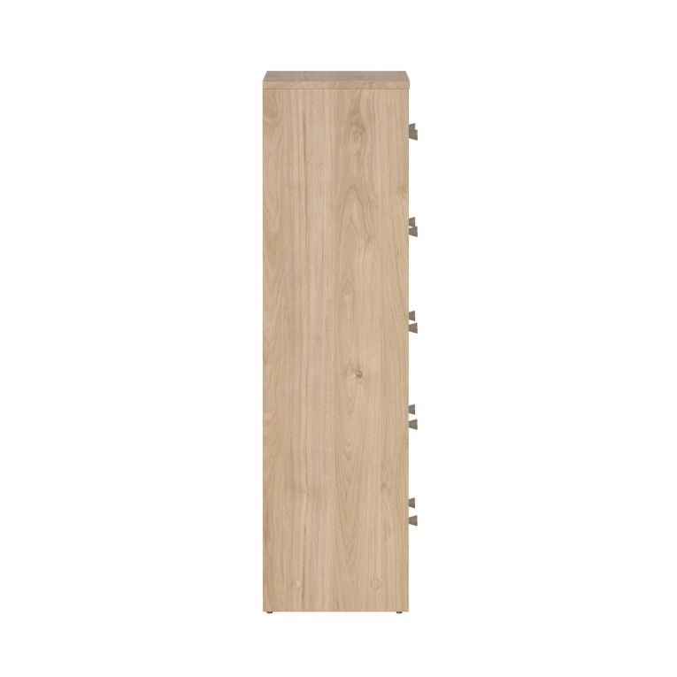 Cassettiera con maniglie rovere 72x108h cm - Contessa