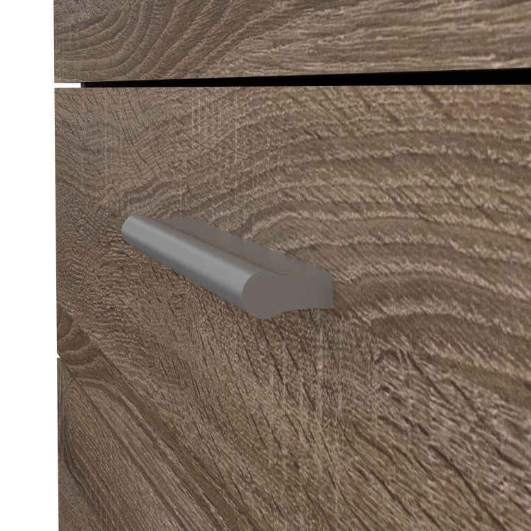 Cassettiera con maniglie rovere 80x68h cm - Arwen