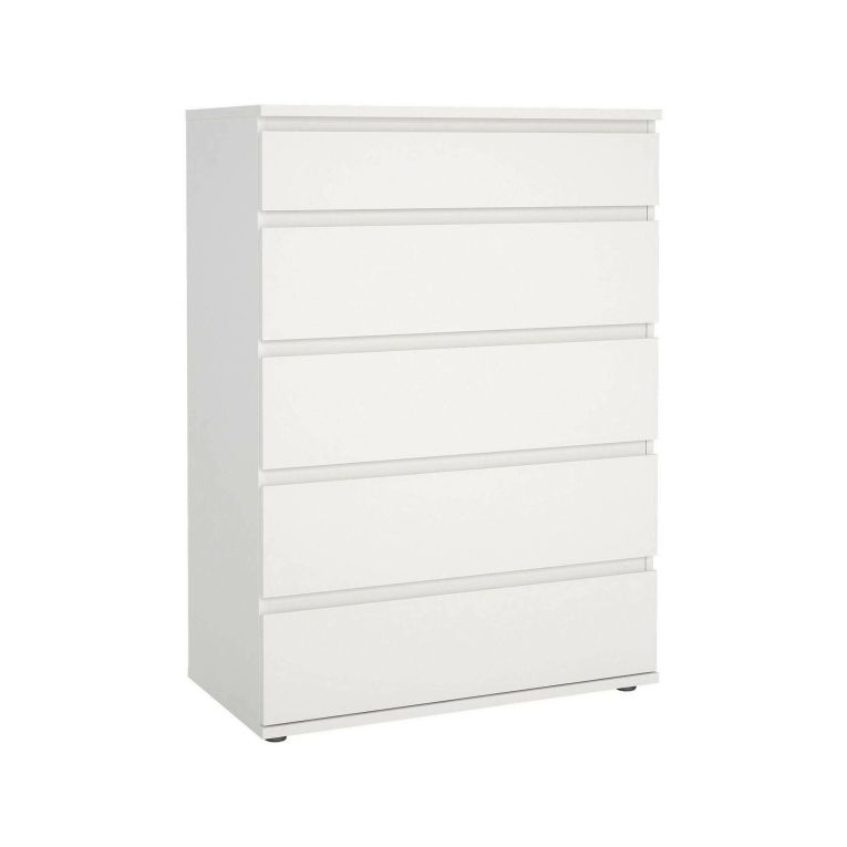 Cassettiera elegante bianca 76x106h cm - Arriba