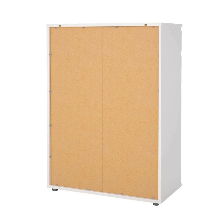 Cassettiera elegante bianca 76x106h cm - Arriba