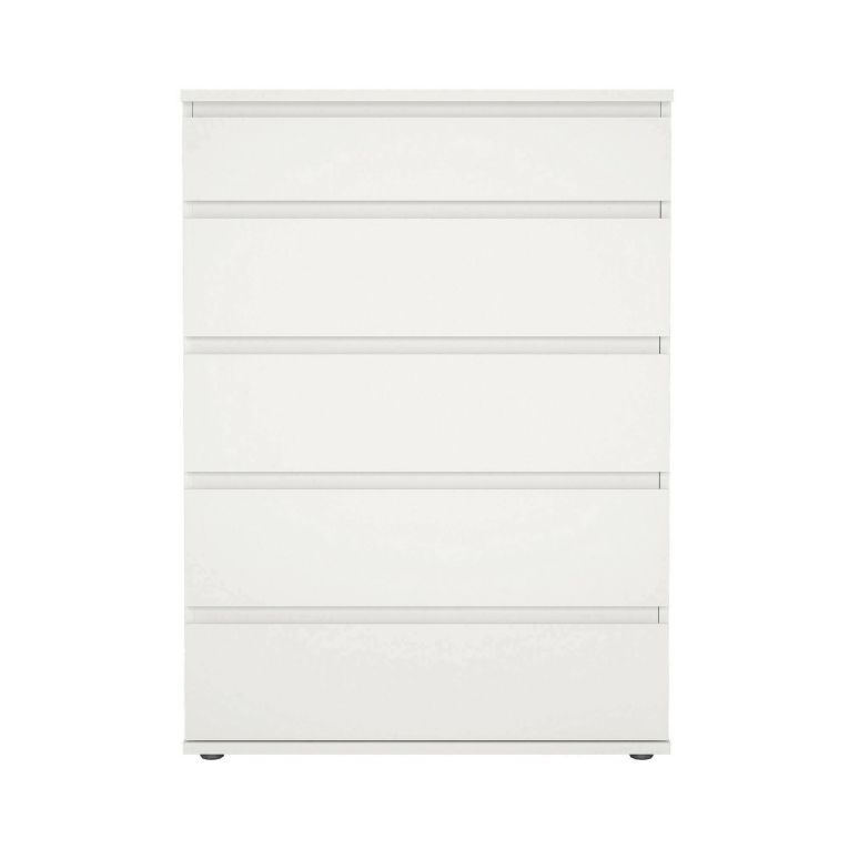 Cassettiera elegante bianca 76x106h cm - Arriba