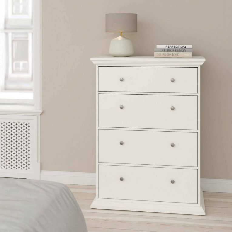 Cassettiera grande bianca 86x115h cm - Lehar