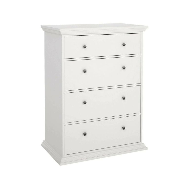 Cassettiera grande bianca 86x115h cm - Lehar