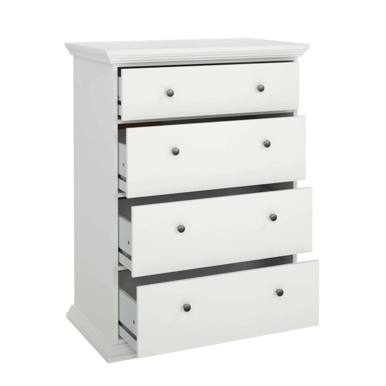 Cassettiera grande bianca 86x115h cm - Lehar