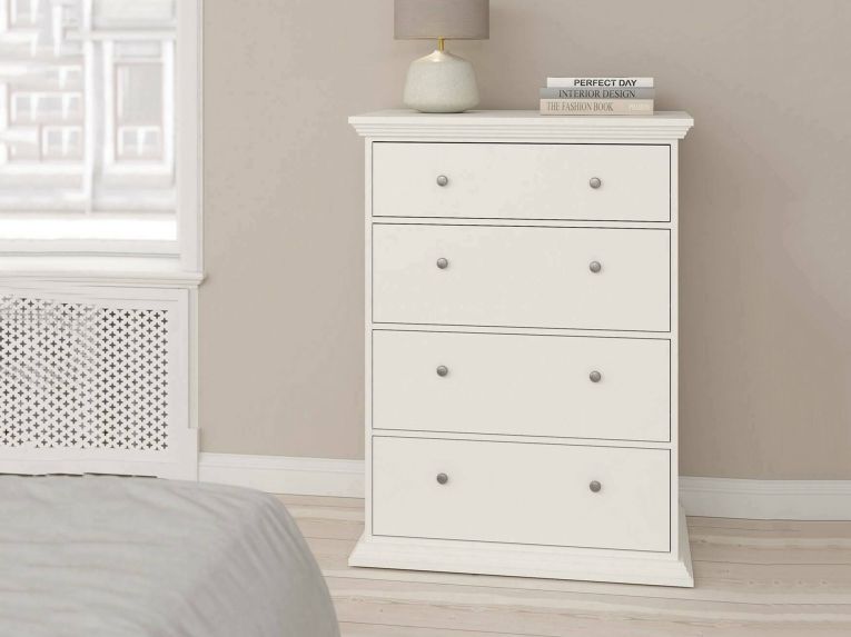 Cassettiera grande bianca 86x115h cm - Lehar