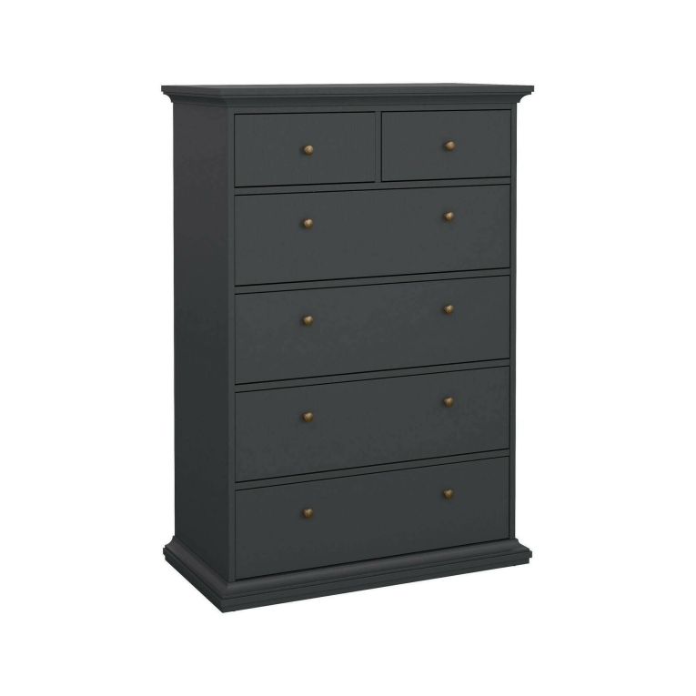 Cassettiera grande grigia 96x139h cm - Gaetana