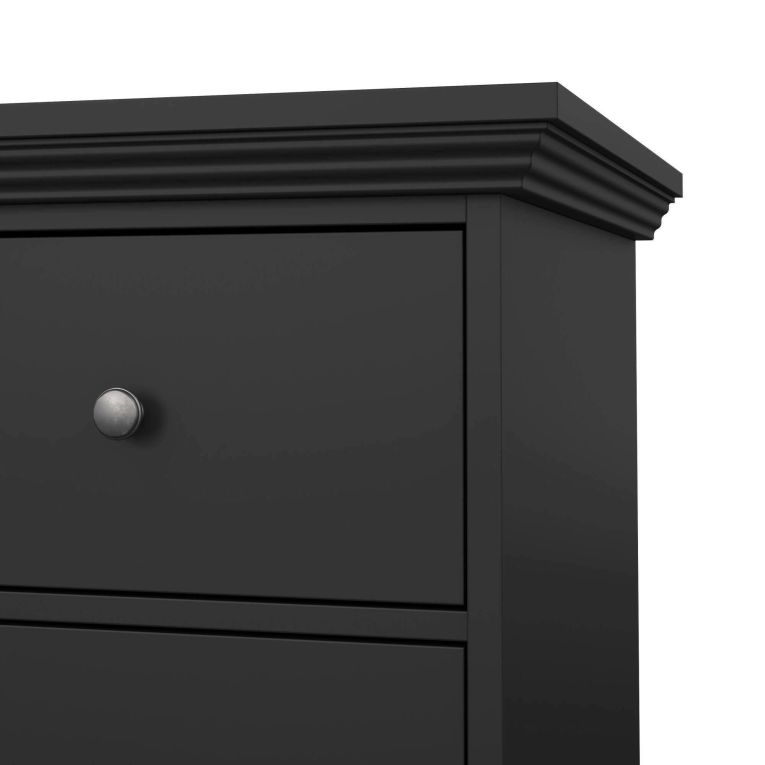 Cassettiera grande nera 86x115h cm - Lehar
